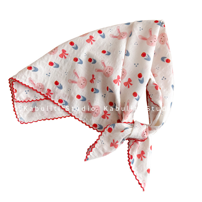 Cotton Linen Square Scarf  58  - Head Wrap Turban 评论和价格