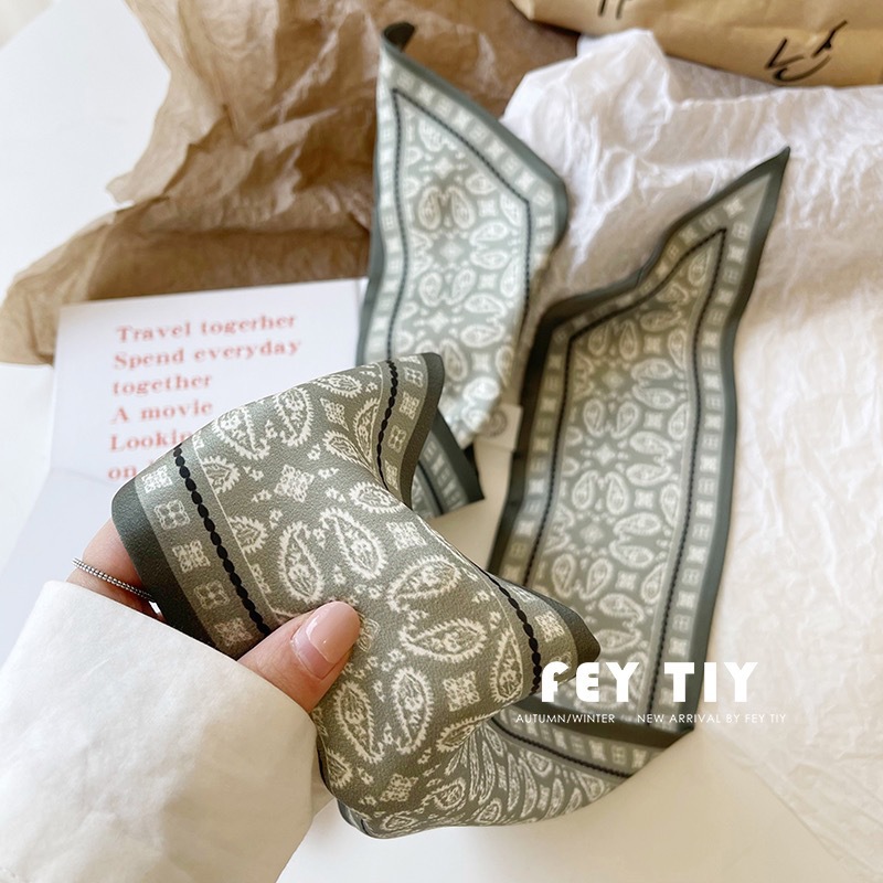 Set Series Silk Satin Scarf Wo - Head Wrap Turban 评论和价格