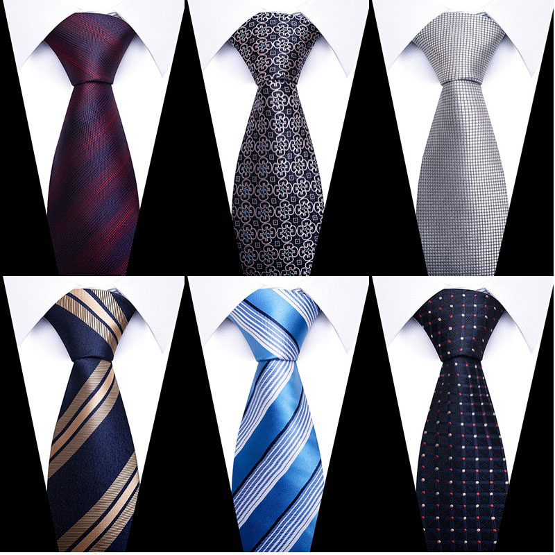 100% Silk Brand 8 cm Tie Men N - Silk Tie Striped 评论和价格