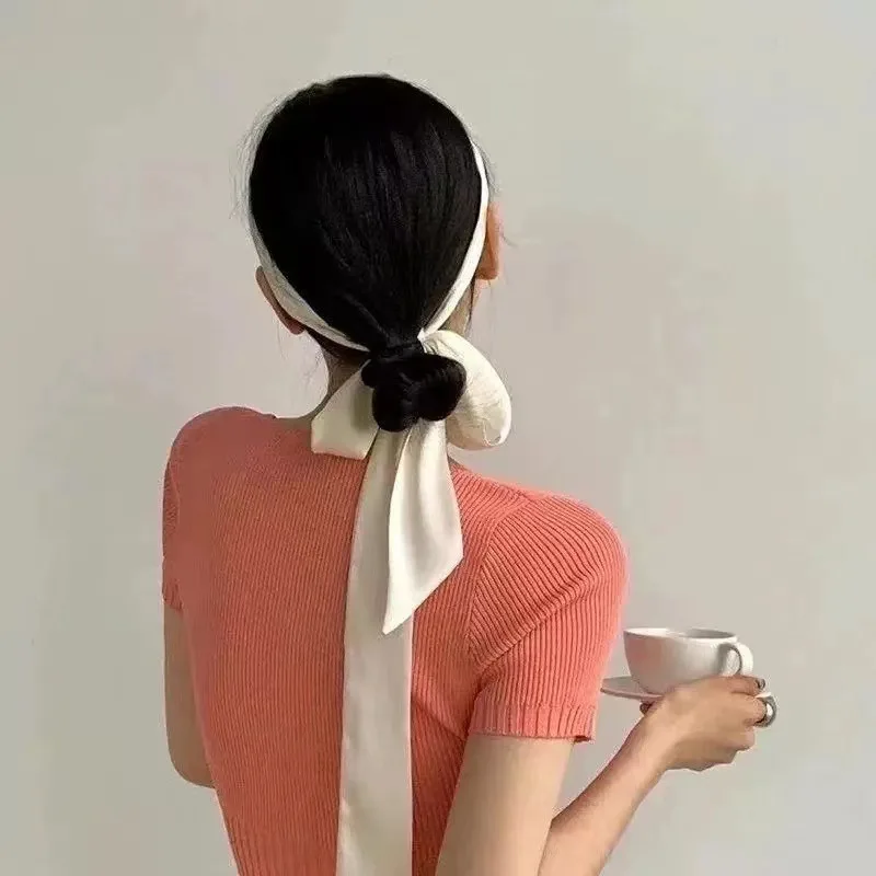 Women Narrow Solid Colors Long - Skinny Tie Men 评论和价格