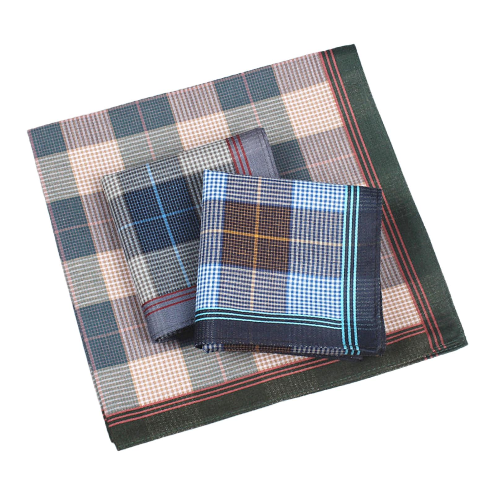 6Pcs Pocket Square Hankies, Un - Handkerchief Cotton Men 评论和价格